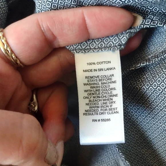 Express Men's Extra Slim Fit Button Up Shirt - Picture 12 of 13